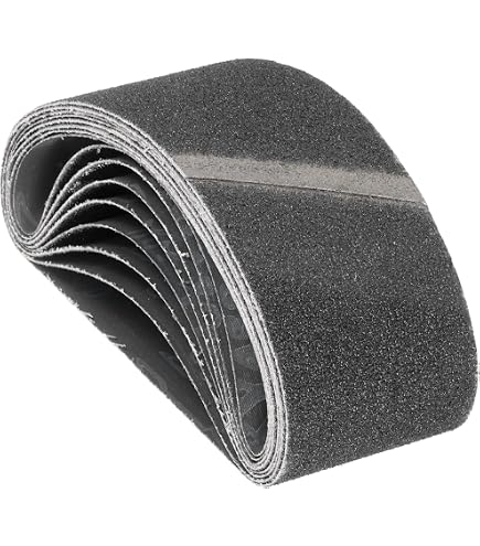 12 bandes abrasives carbure de silicium 75x508 mm - HD Outillage