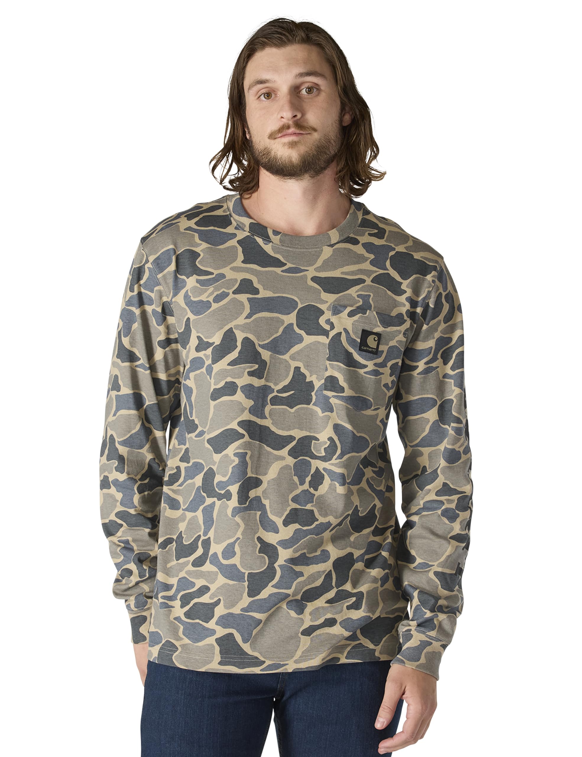 Carhartt Men's Relaxed Fit Heavyweight Long-Sleeve