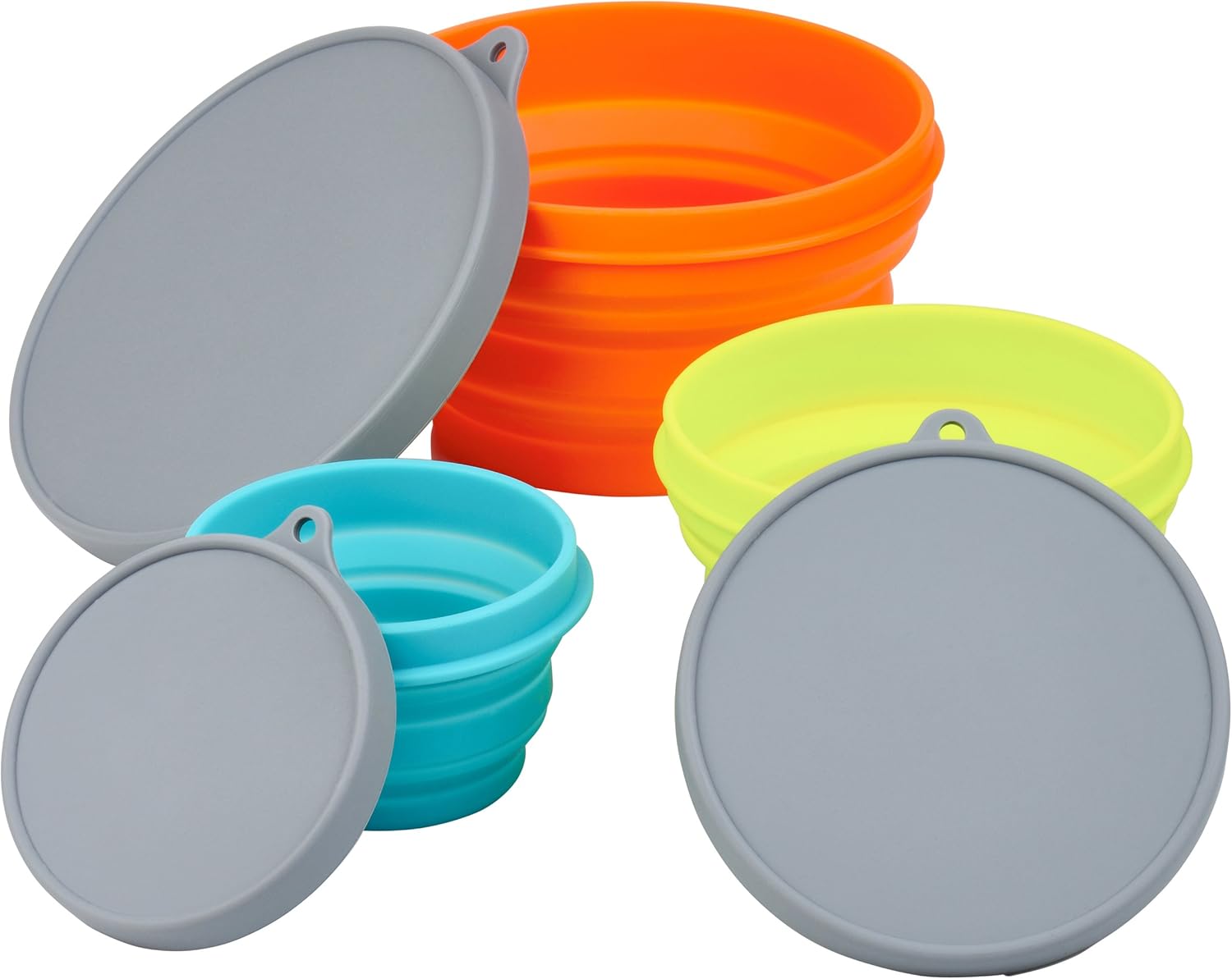 Level One Collapsible Camping Kitchen Travel Bowl (Set of 3) Amazon.co