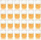 ULAB 50ml Glass Beakers Griffin Low Form 3.3 Borosilicate Pack of 24 UBG1030 view 1