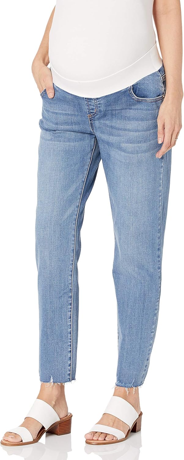 raw edge jeans