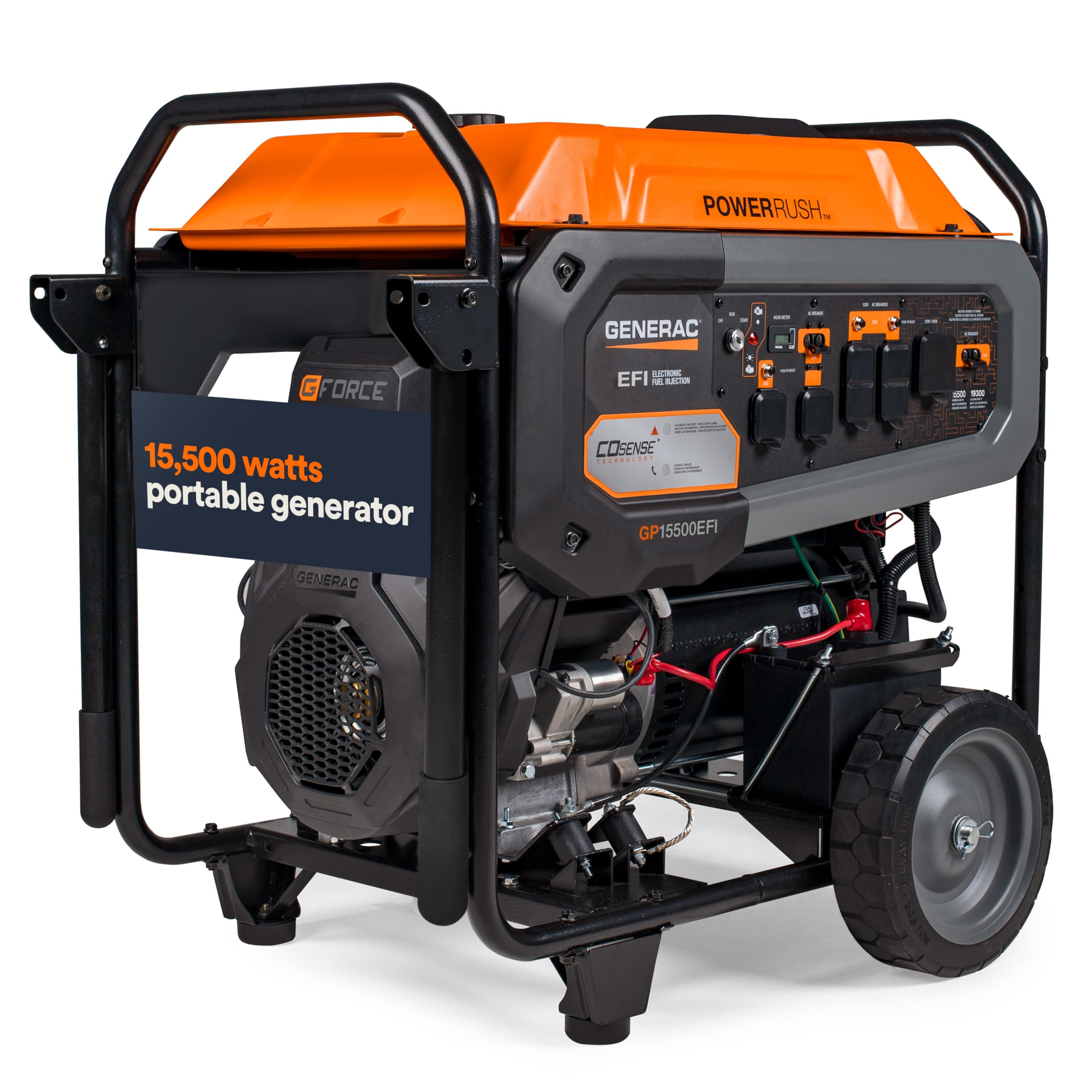 Generac 19,300/15,500-Watt Portable Gas Generator
