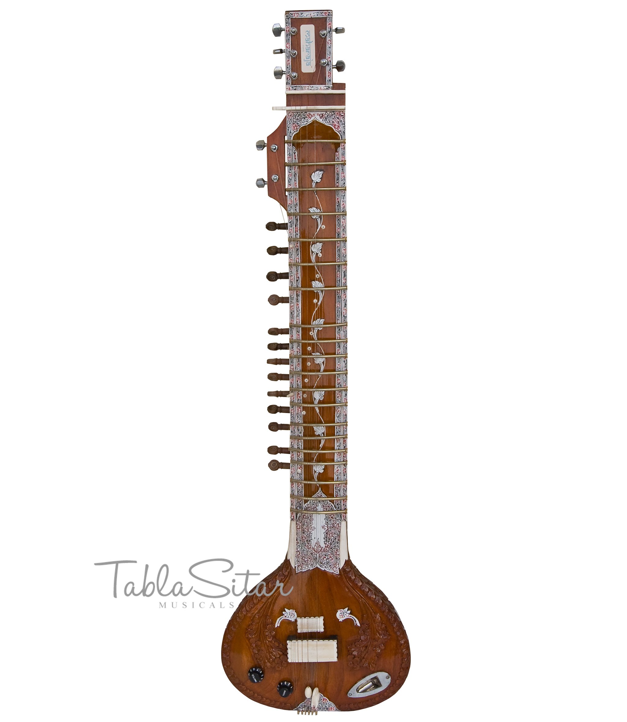 1 Sitar Maharaja Musicals Electric Sitar, Studio Edition, Great