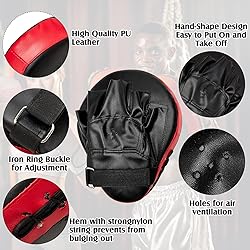 10 In1 Punching Mitts Kick Pack Set Boxing Mitts