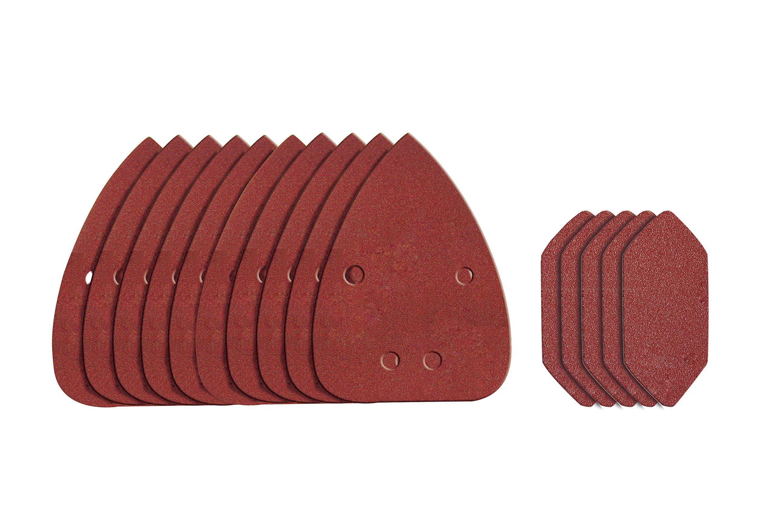 Worx WA2068 Sanding Sheets for Detail Sander, Black, 240 g