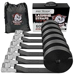 Cartman 1" x 12' Lashing Straps Cargo Tie-Down