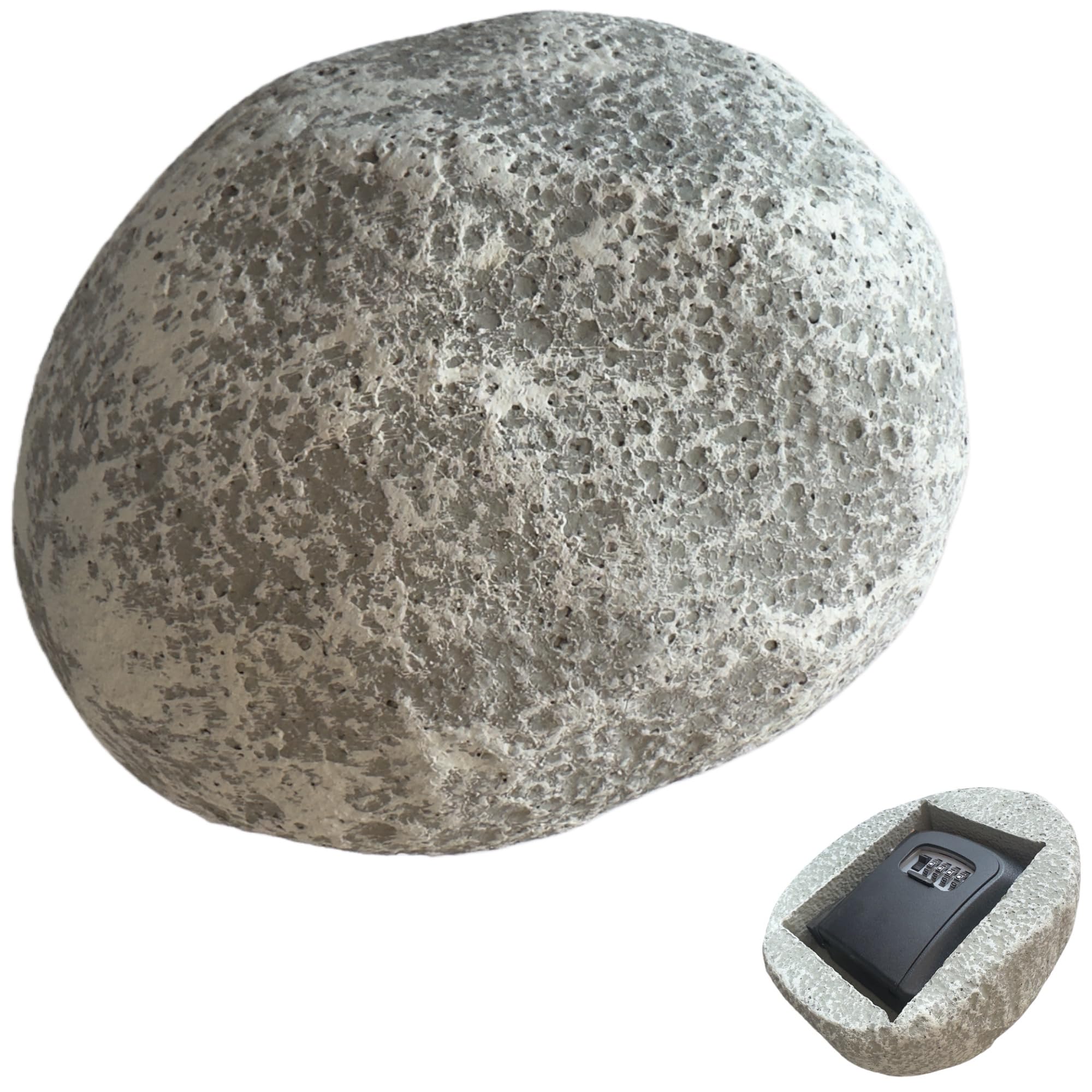 Photo 1 of *UNTESTED*
Arkali XXL Hide Keys Fake Rock Lock Box, Hide a Key Stone Look-Like Outdoor with 4-Digits Combination Lockbox, Spare Key Storage Box with Foam Protection for Home B&B, Rental, Office (marble)
