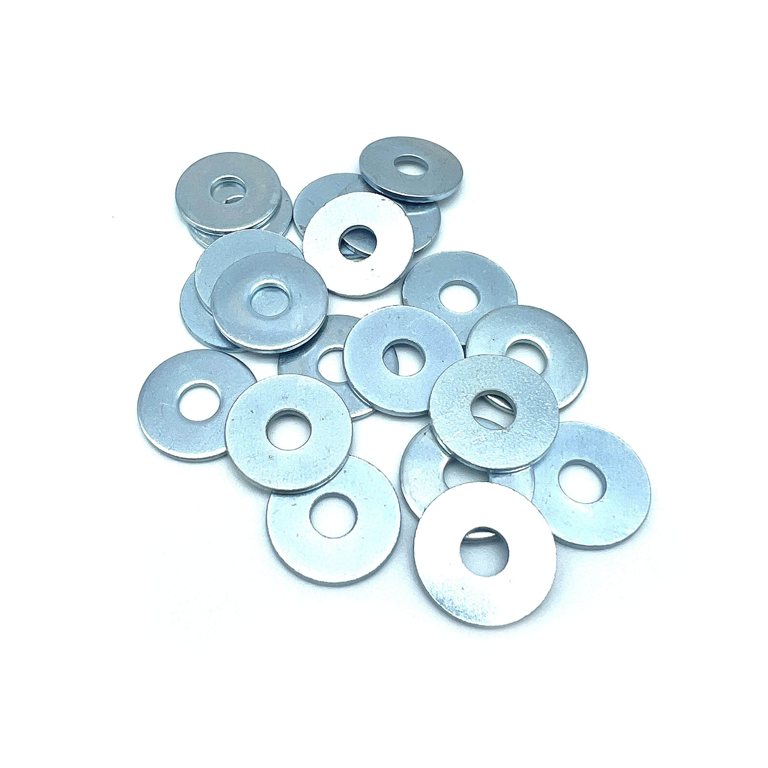 Glengor M6 x 20mm Repair Washers | Steel Zinc Plated | Mudguard Washer, Penny Washer | Pack of 20