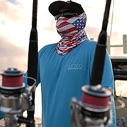 Fish Monkey Performance Face Guards Voodoo Swamp Red