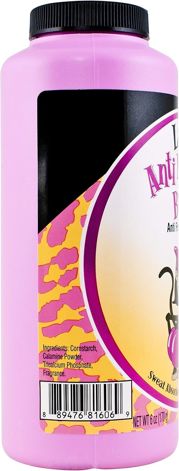 Lady Anti Monkey Butt | Women's Body Powder with Calamine | Prevents Chafing and Absorbs Sweat | Talc Free | 6 Ounces | Pack of 1: Health & Personal Care