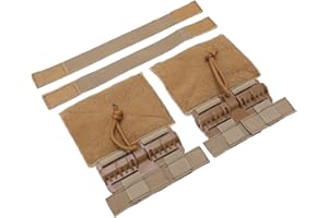 2pcs Quick Release Buckle Set, Outdoor Molle Side Belt Cummerbund Molle Removal Buckle Nylon Portable Quick Removal Buckle Se