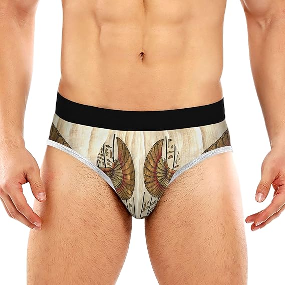 CFAUIRY Men's Briefs Underwear Ancient Religion Egyptian Fashion