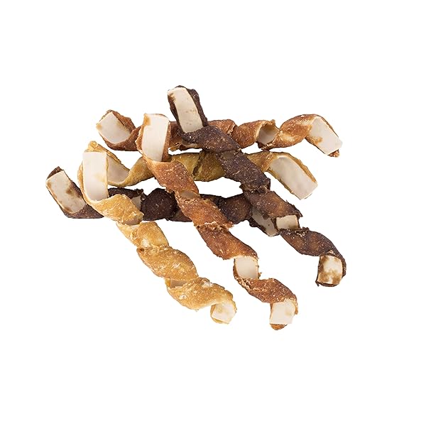 DREAMBONE SPIRALS VARIETY PACK, TREAT YOUR DOG TO A CHEW MADE WITH REAL MEAT AND VEGETABLES