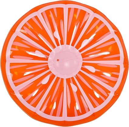 orange slice pool float