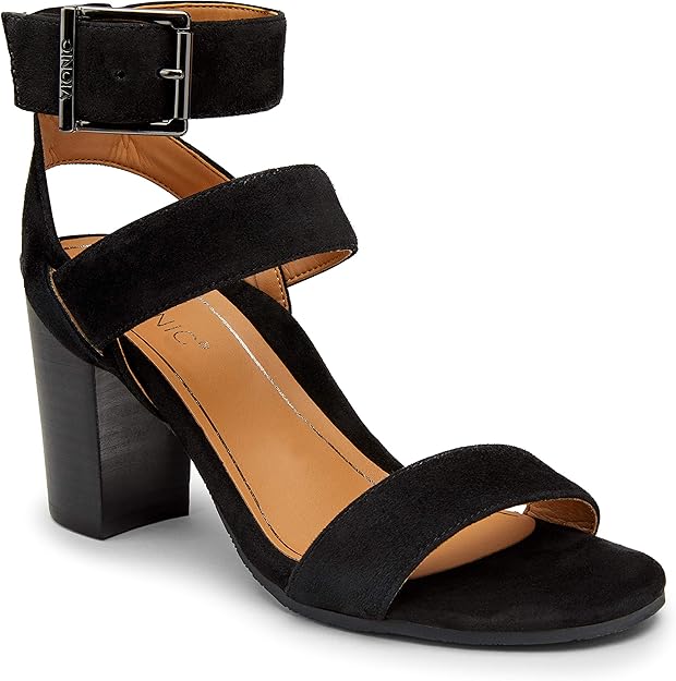 Amazon.com | Vionic Women's Perk Sofia Open Toe Heel - Ladies Strappy Heeled Sandal with 
