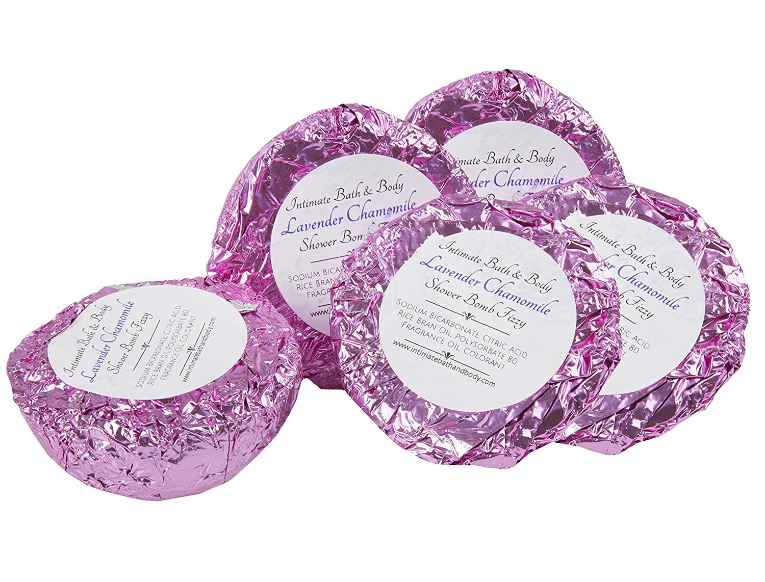 Shower Bomb Fizzies! 5 Pack Aromatherapy Shower Steamers