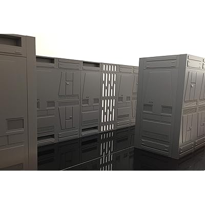 SpaceWalls 9pc Set - for 1:12 Scale or 6 inch Figures