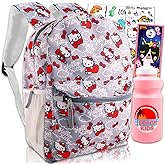 Hello Kitty Backpack Set - Hello Kitty School Bag, Tattoos, Water Bottle & More | Hello Kitty School Supplies