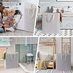 Lifewit 2 Pack Laundry Hamper Large Collapsible