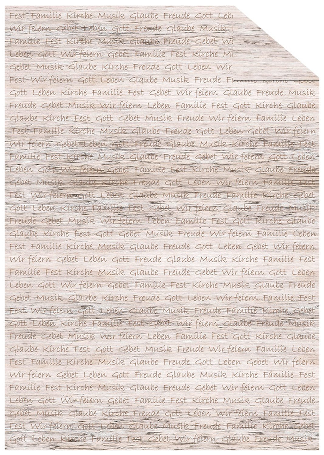 Ursus 13134602 Photo Card Hope 300 g/m² 10 Sheets DIN A4 Writing