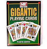 M.Y Giant A4 Deck of Playing Cards Waterproof Outdoor Garden Games view 7