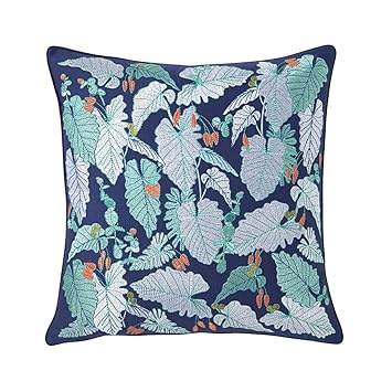 Amazon Com Yves Delorme Flora Multi 18 X 18 In Decorative