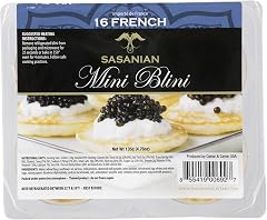 Sasanian Caviar, French Mini Blini, 16 Count