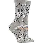 WHD Greyhound Crew Socks for Women & Men | Gift for Dog Lovers, Cute Pet Socks