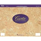 Carta Manuscript Paper No. 25 - Professional | Large Staff Paper Pad with 14 Staves per Page | Score Book and Music Composition Book | 40 Sheets with Orchestral Range and Transposition Chart