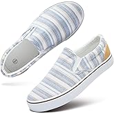 Women's Slip on Shoes Canvas Sneakers Loafers Non Slip Shoes Low Top Casual Shoes