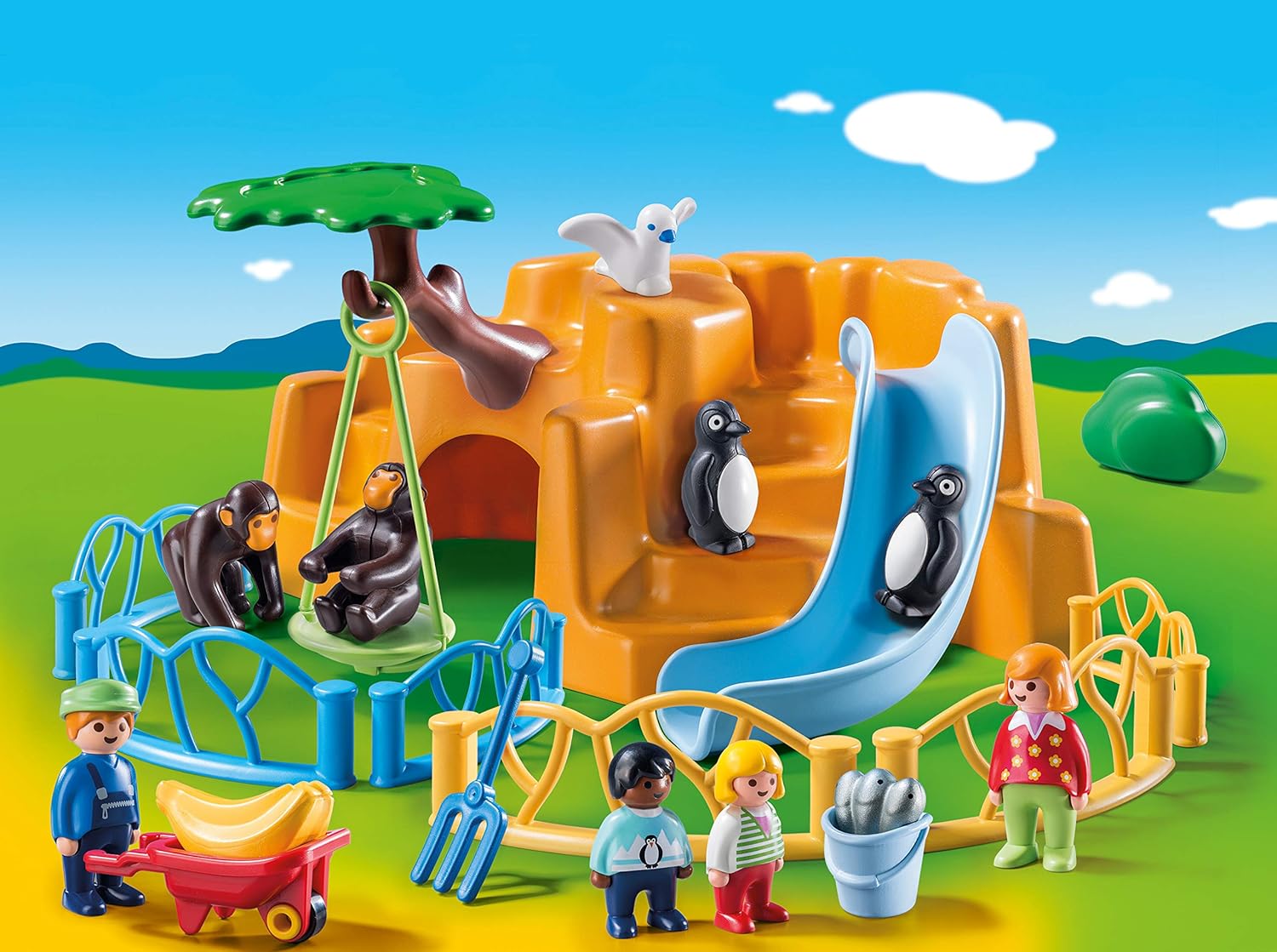 playmobil 123 petting zoo