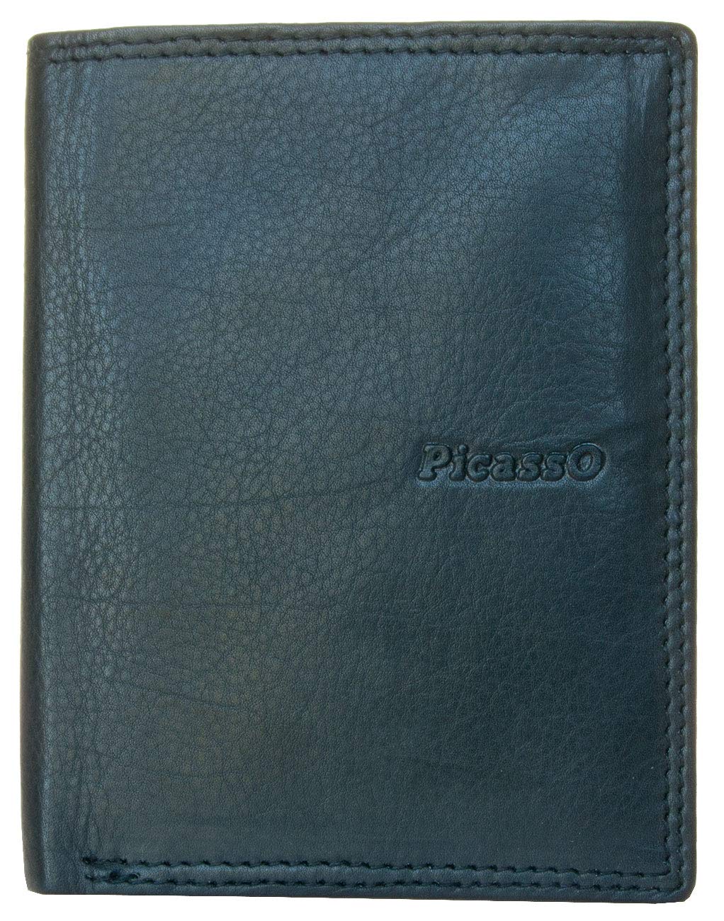 Soft Black Genuine Leather RFID Wallet Picasso (Card Data Protected)