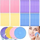 Elesunory 480 Pcs Compressed Facial Sponges, Soft Makeup Removal Round Face Wash Sponge, PVA Facial Sponges for Women Estheticians