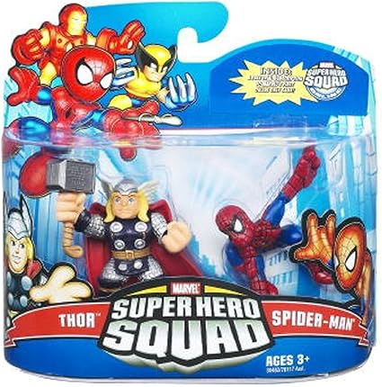 super hero squad spiderman toys