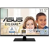 ASUS 31.5” 4K HDR Eye Care Monitor (VP327Q) – UHD (3840 x 2160), 99% sRGB, HDR-10, Adaptive-Sync, Speakers, DisplayPort, HDMI