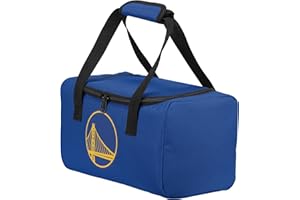 FOCO - NBA Officially Licensed Team Logo Insulated Lunch Box Cooler Duffel Bag (Golden State Warriors)