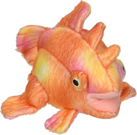 Amazon ヘンテコリンシリーズ カエルアンコウ ぬいぐるみ オレンジ 13cm ぬいぐるみ おもちゃ
