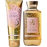 Bath &amp; Body Works Body Wash and Body Cream Set, In the Stars Scent, 2 Pack | Skin-Nourishing Duo, Dry Skin Defense &amp; Nourishment, Luxurious Fragrance, Fast-Absorbing
