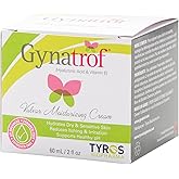 Gynatrof Vulva Moisture Cream - Hormone Free, Clinically Proven, OBGYN Recommended, All Natural Vulva Balm - Alleviates Dryne
