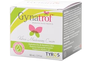 Gynatrof Vulva Moisture Cream - Hormone Free, Clinically Proven, OBGYN Recommended, All Natural Vulva Balm - Alleviates Dryne