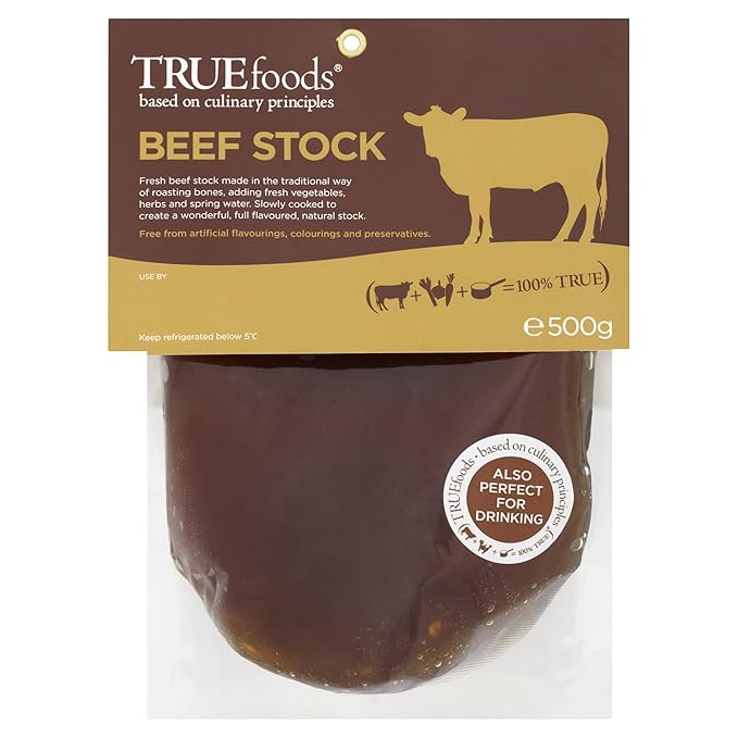 True Foods Beef Stock, 500 g Amazon.co.uk Grocery