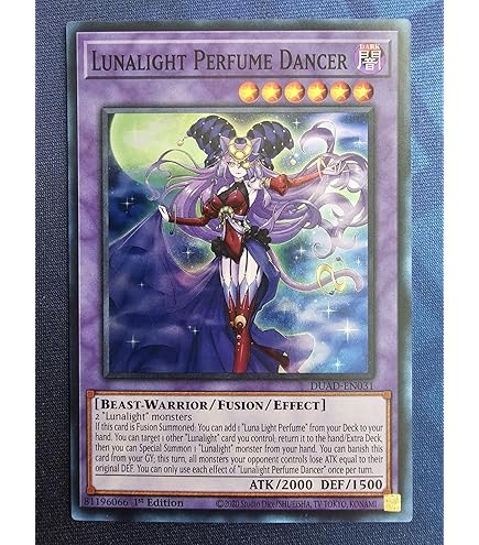 YuGiOh Lunalight Fusion Yu-Gi-Oh! Lunalight Fusion Card - LDS2-EN130 Common  1st Edition