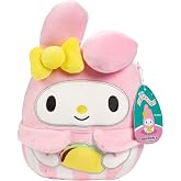 Squishmallows 8" My Melody with Taco Food Truck Series Plush - Official Kellytoy - Collectible Soft &amp; Squishy Sanrio Hello Kitty Stuffed Animal Toy - Gift for Kids, Girls &amp; Boys - 8 Inch