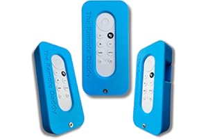 The Remote Daddy - Stops Dog Chewing | Kid-Proof | Locks Battery Compartment | Shock-Absorbing Remote Cover | Prevents Remote