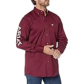 Ariat Mens Team Logo Twill Fitted Shirt