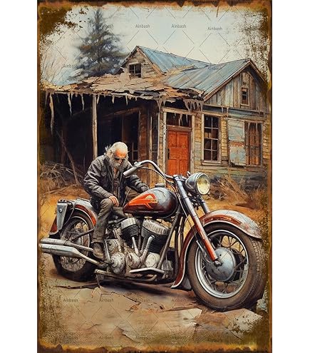 thumbnail image 2 of 1937 Harley-Davidson Vintage Classic Motorcycle Poster – 24x36, New, Wall Art Decor 2 of 2