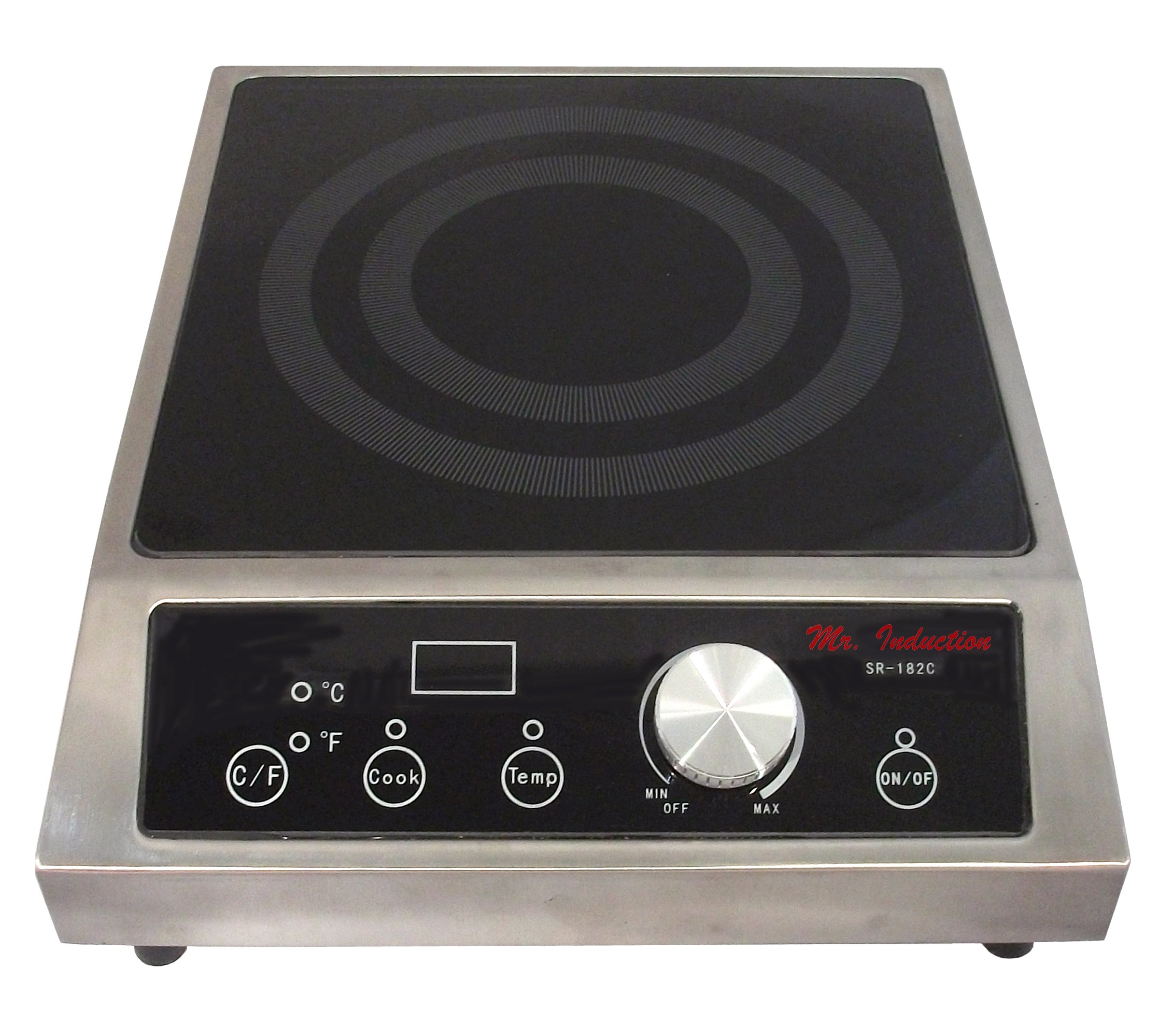 Mr. Induction SR182C 1800W Commercial Induction (Countertop), 12.6 x