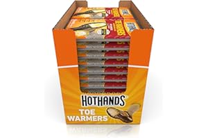 HotHands Toe Warmers - Long Lasting, Odorless, Air Activated - Up to 8 Hours of Heat - 40 Pair