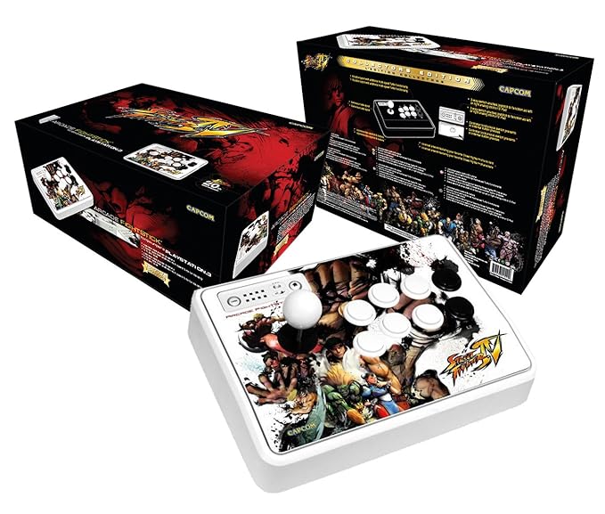 Xbox 360 Street Fighter Iv Arcade Fightstick Amazon Co Uk Pc