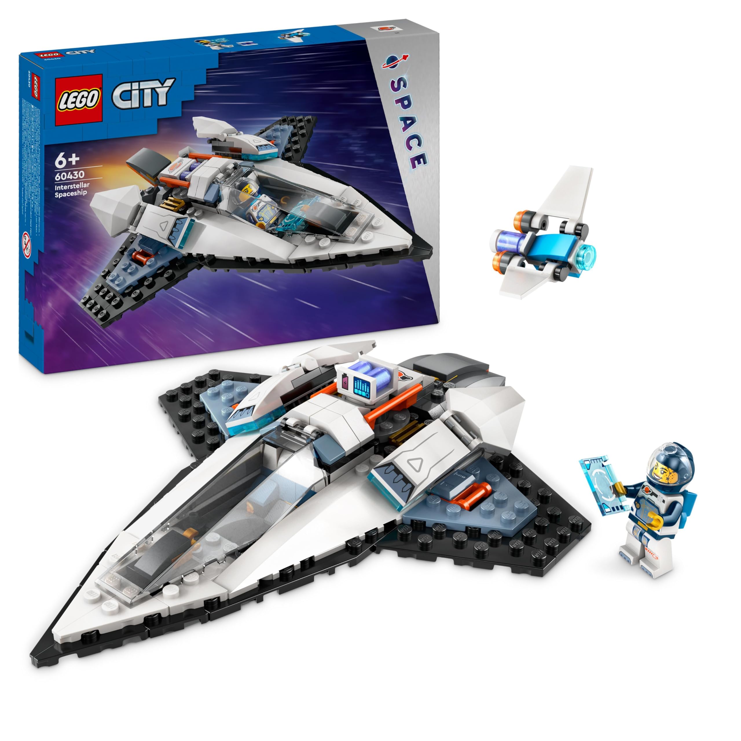 spielzeug für mädchen 8 jahre Mua Lego City Raumschiff, Weltraum-Spielzeug mit Space Shuttle für